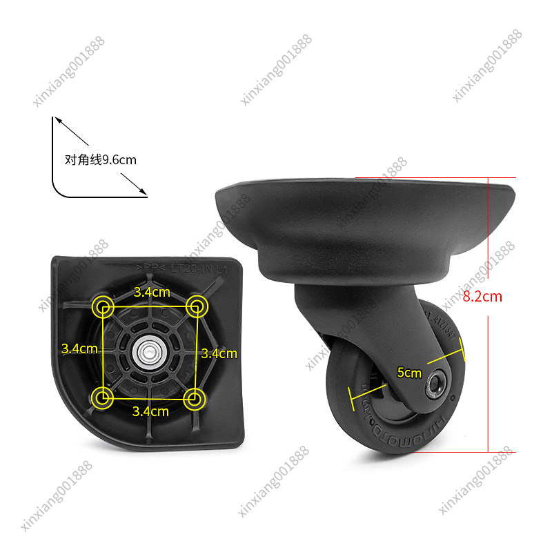 Luggage Wheel Replacement - For Samsonite Luggage Replacement Wheels LT20-1N