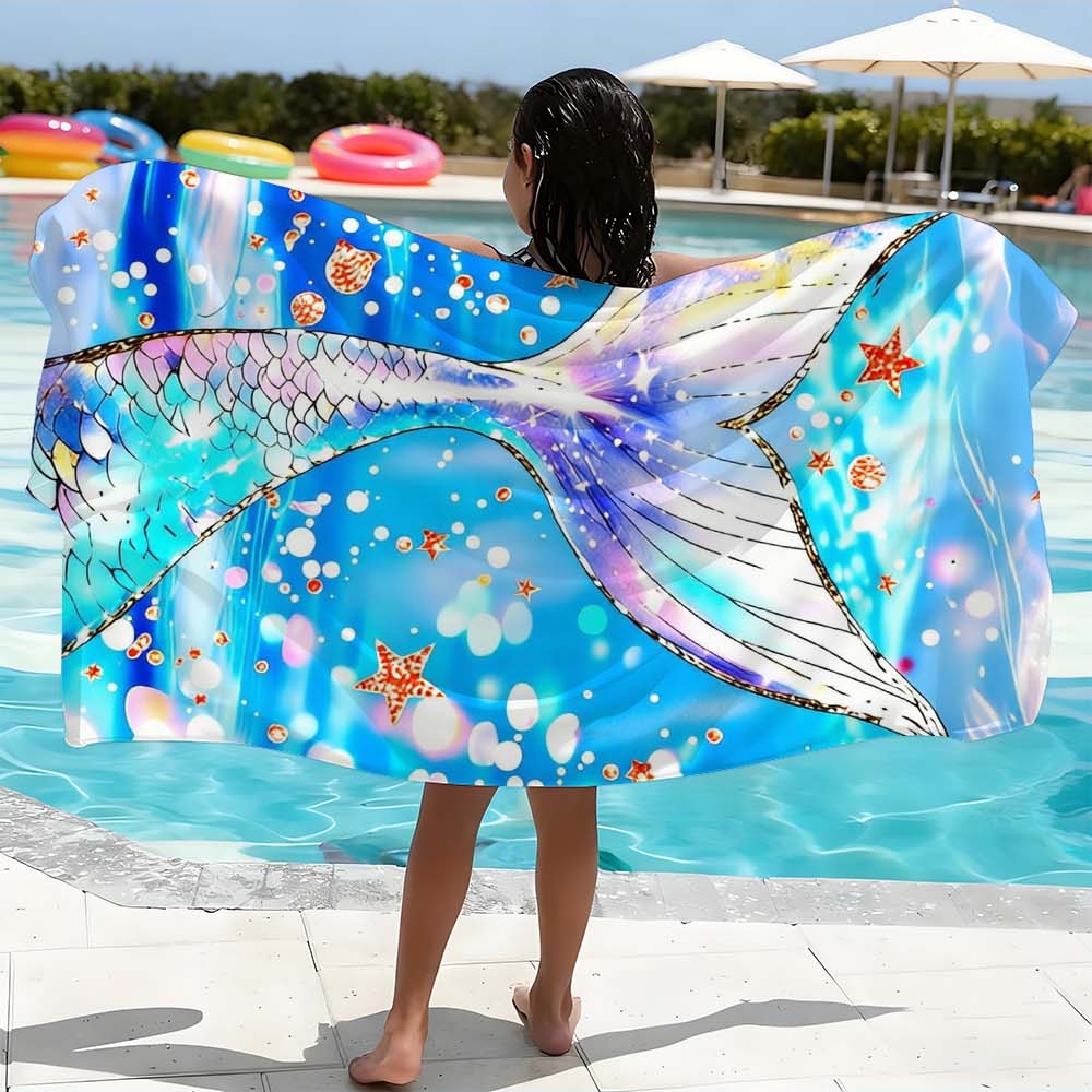 Travel Towel Quick Dry - Beach Towel - Oversized, Quick-Dry, Sand-Proof,