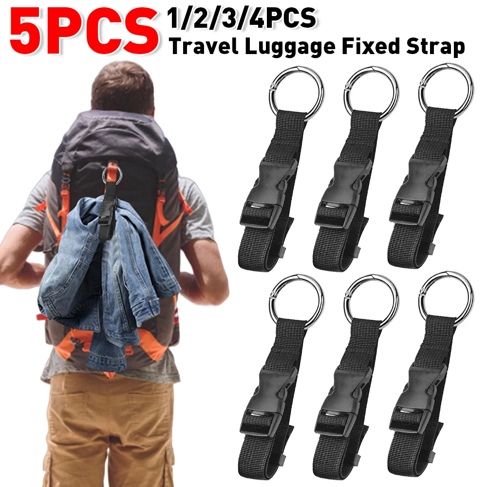 Travel Accessories Logo - Travel Luggage Fixed Strap Backpack External