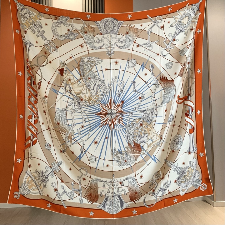 Travel Accessories Brand - Luxury Brand Scarf Large Silk Shawls