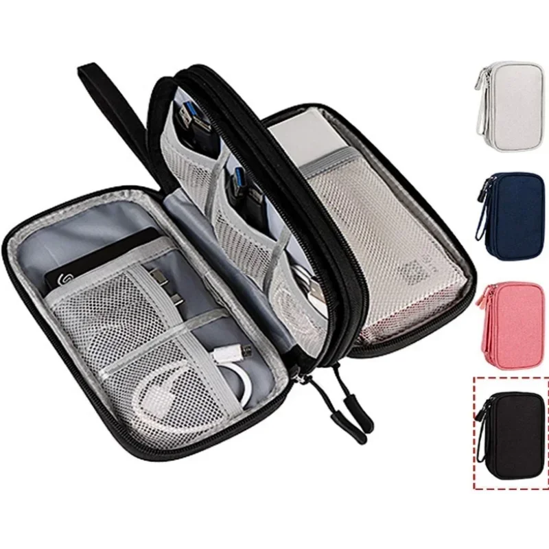 Travel Accessories Pouch - Travel Cable Bag Portable Digital Storage