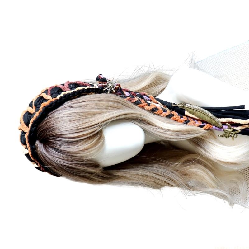 Travel Accessories Present - 31BF Cotton Knit Hippie Headbands Breathable