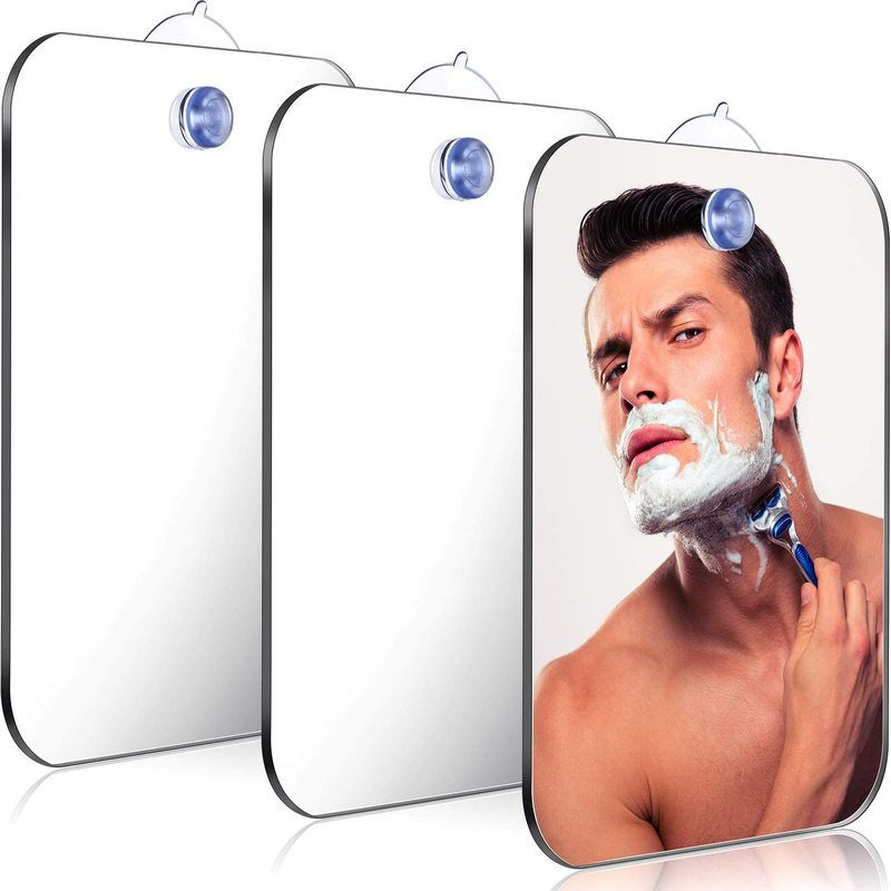 Travel Accessories Needed - 1pcs Acrylic Mirror With Wall Suction
