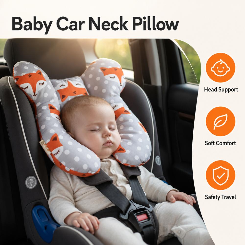 Travel Accessories Pillow - Baby Travel Pillow, Upgrade U-Shape Infant