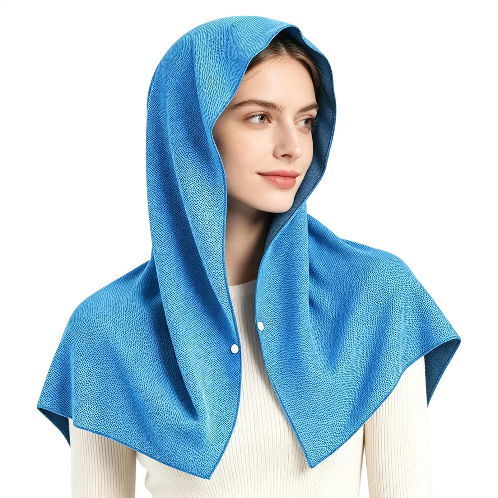 Travel Towel Quick Dry - Cooling Hoodie for Hot Weather Microfiber