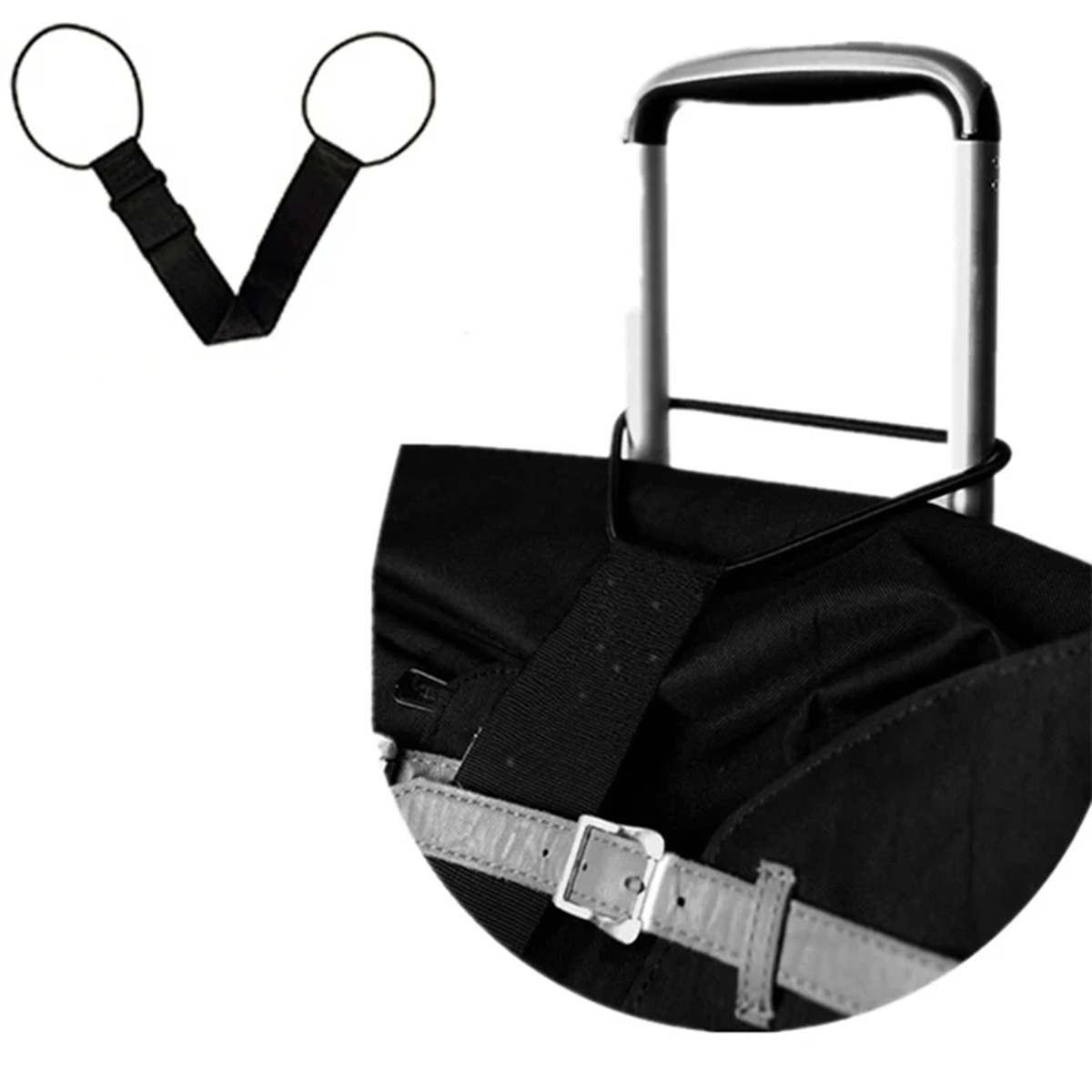 Adjustable Luggage Add A Bag S - Travel Accessories Logo review and price