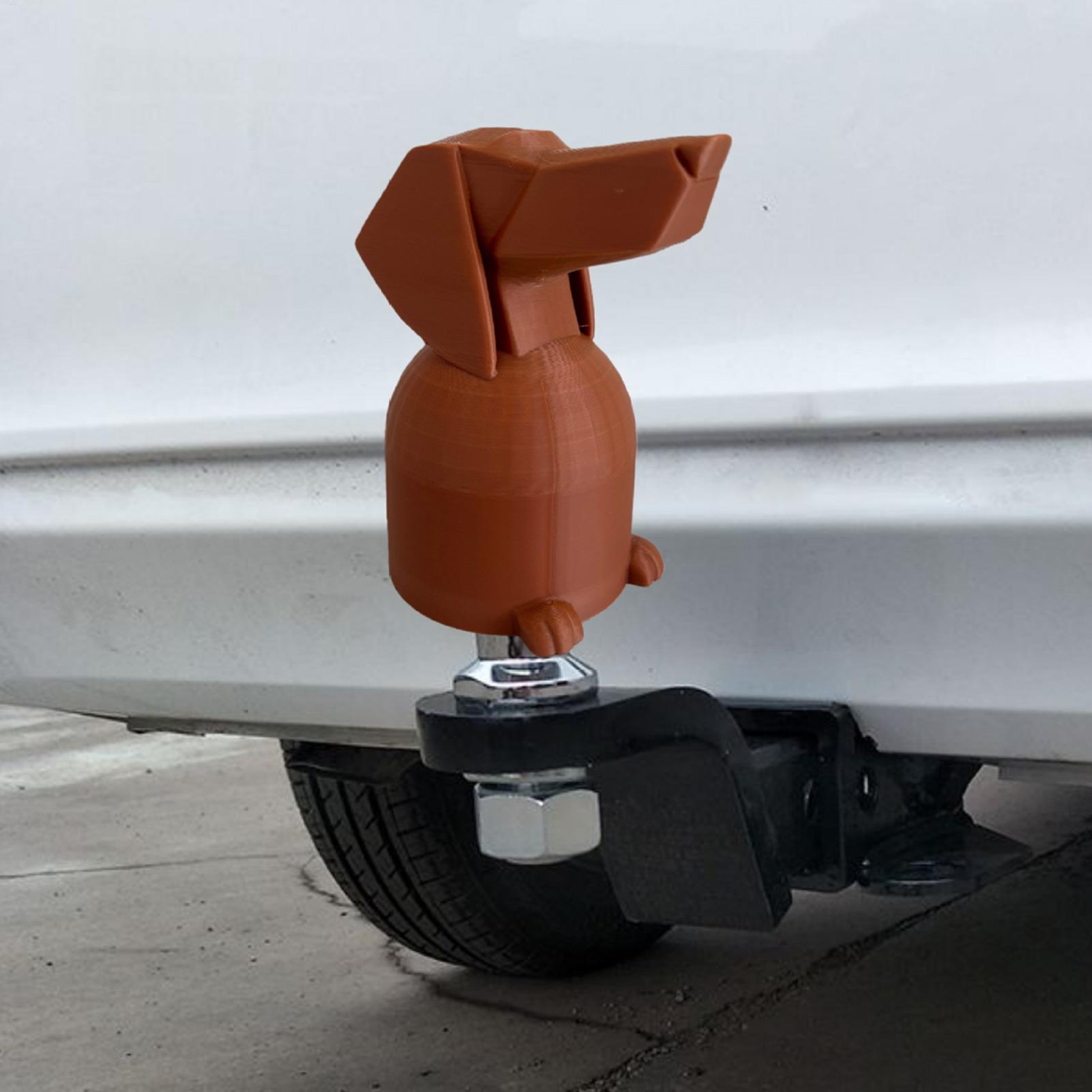 Trailer Hitch Covers Dachshund - Travel Accessories In Car review and price