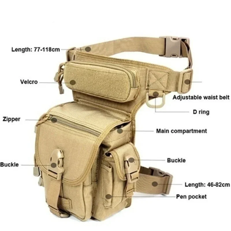 Men Outdoor Sports Leg Wrap Hi - Travel Accessories Hip Belt review and price