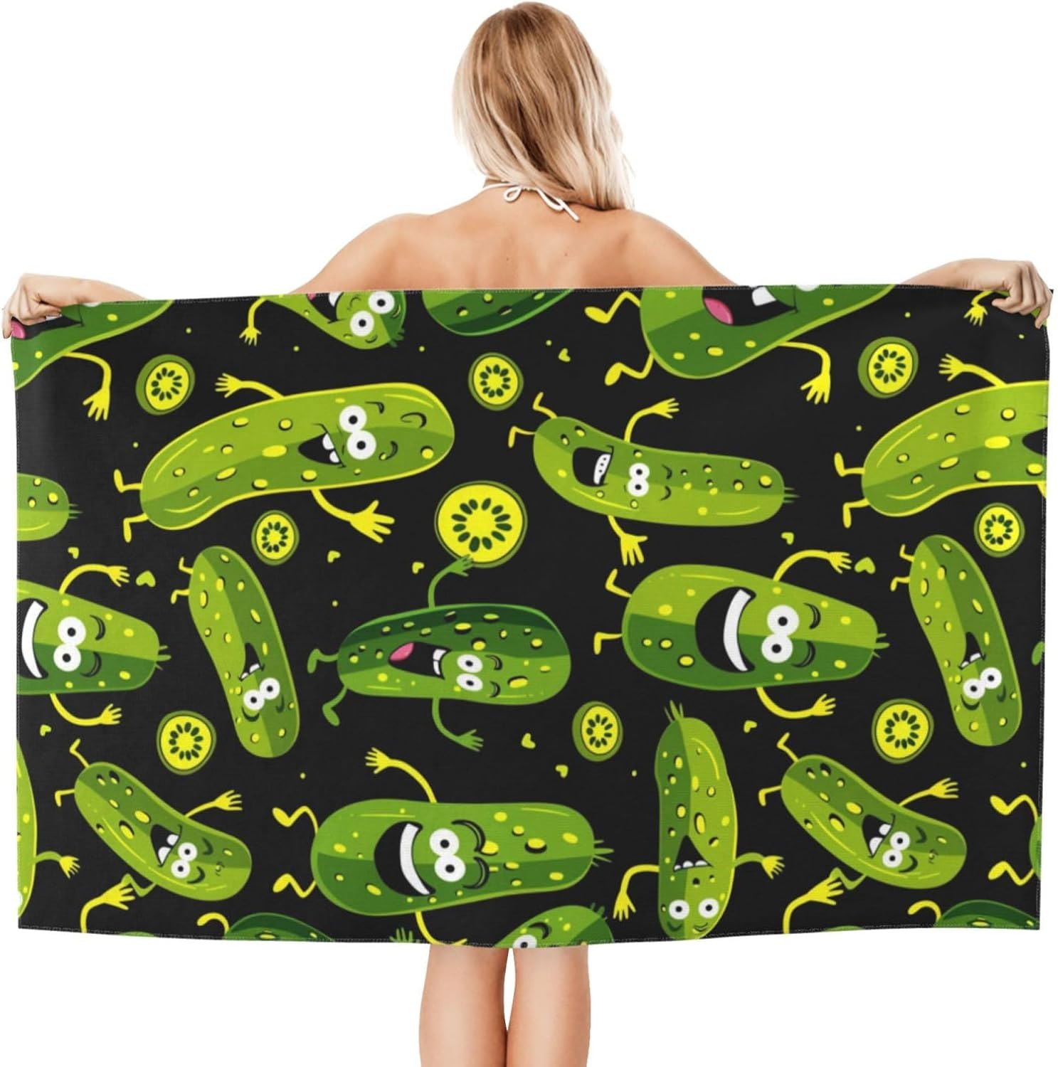 Funny Pickle Beach Towel, Soft - Travel Towel Quick Dry review and price