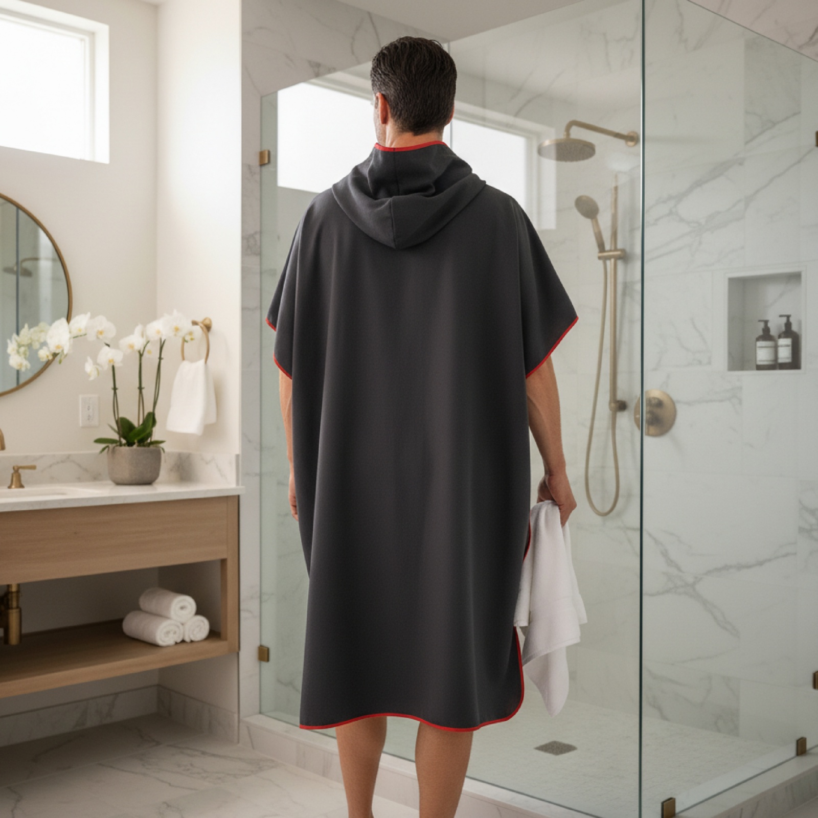 Quick Dry Poncho 80x100cm in B - Travel Towel Quick Dry review and price