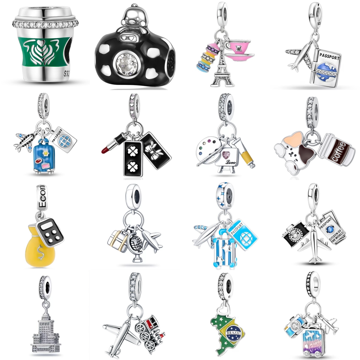 925 Sterling Silver Travel Ser - Travel Accessories Drawing review and price