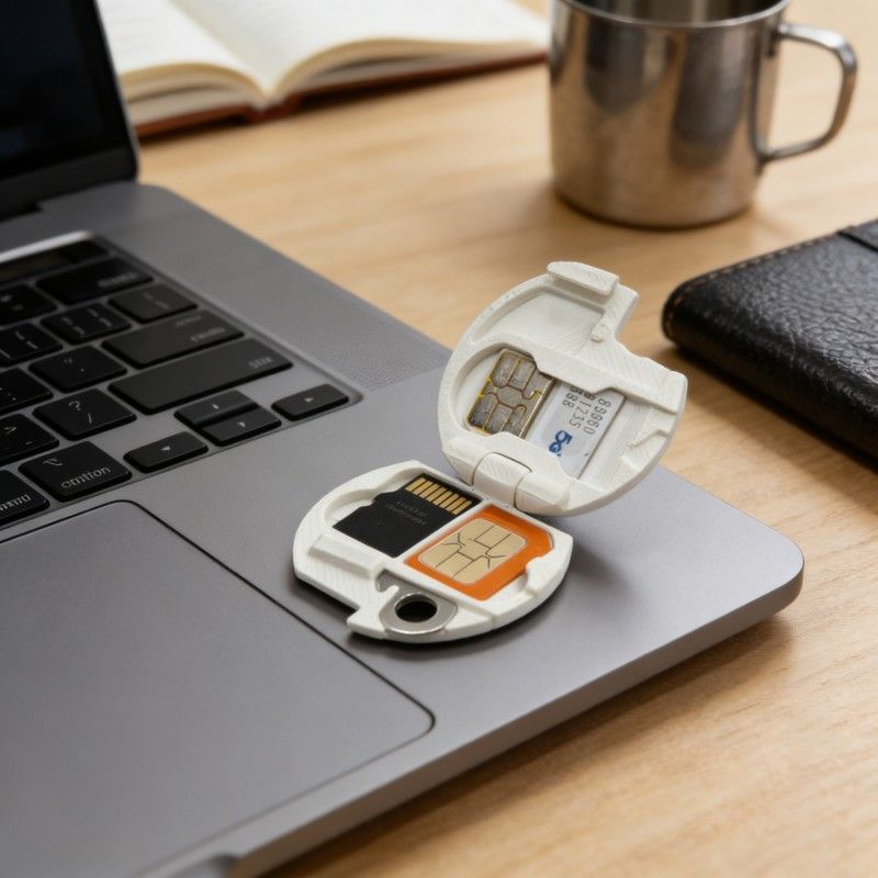 3D Printed SIM & TF Card Holde - Sim Card Holder Case review and price
