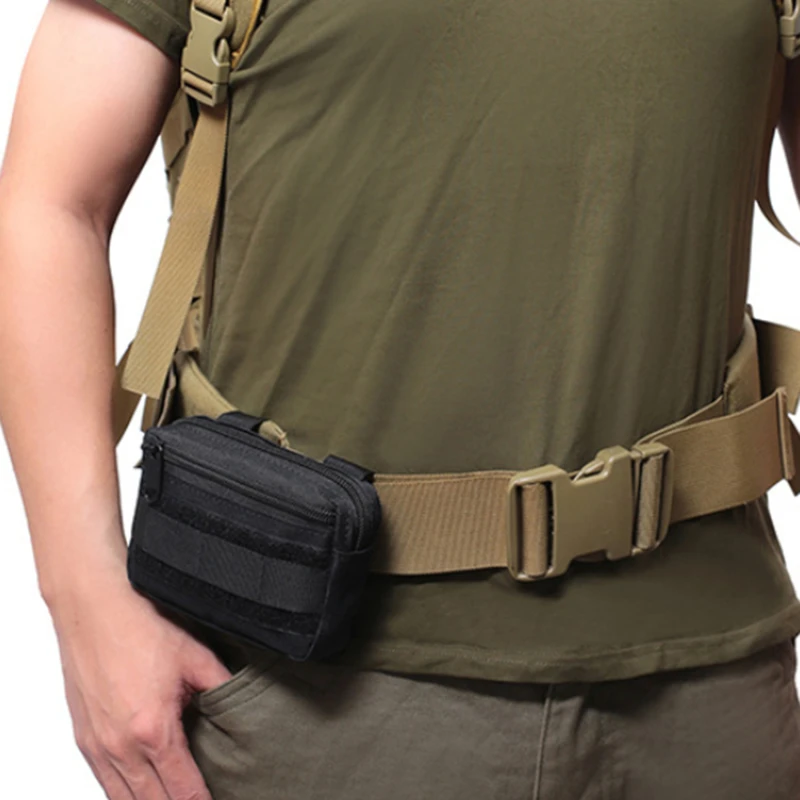 Double Layer EDC Pack Men Moll - Travel Accessories Hip Belt review and price