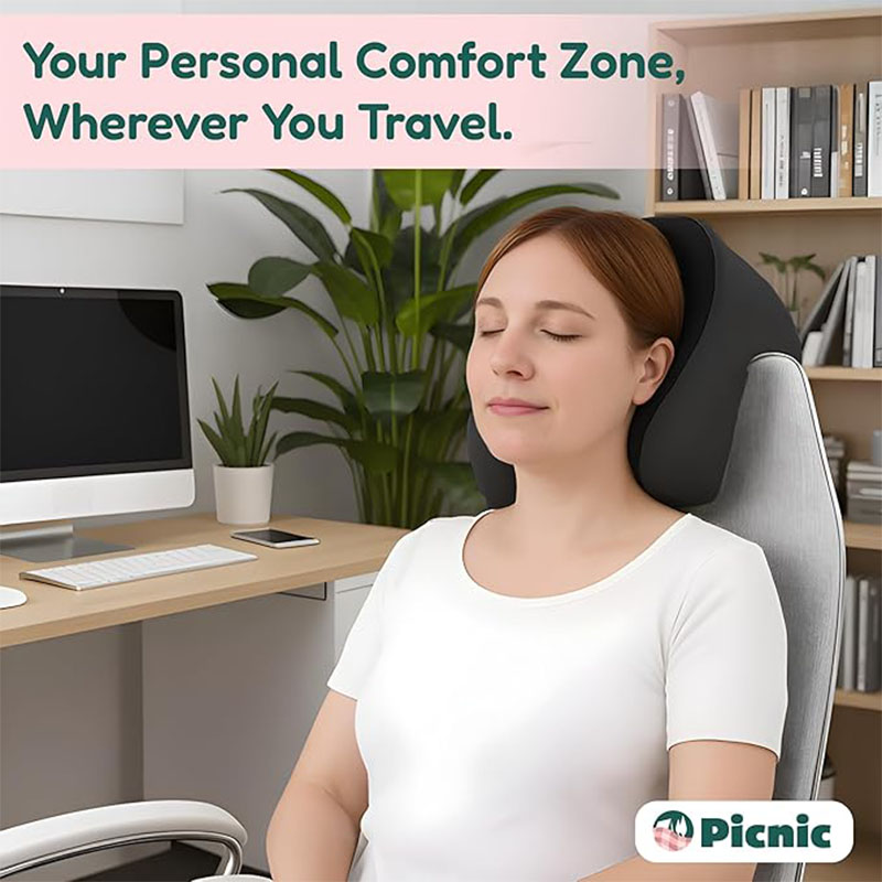 1pc Memory Foam U-shaped Pillo - Travel Accessories Pillow review and price