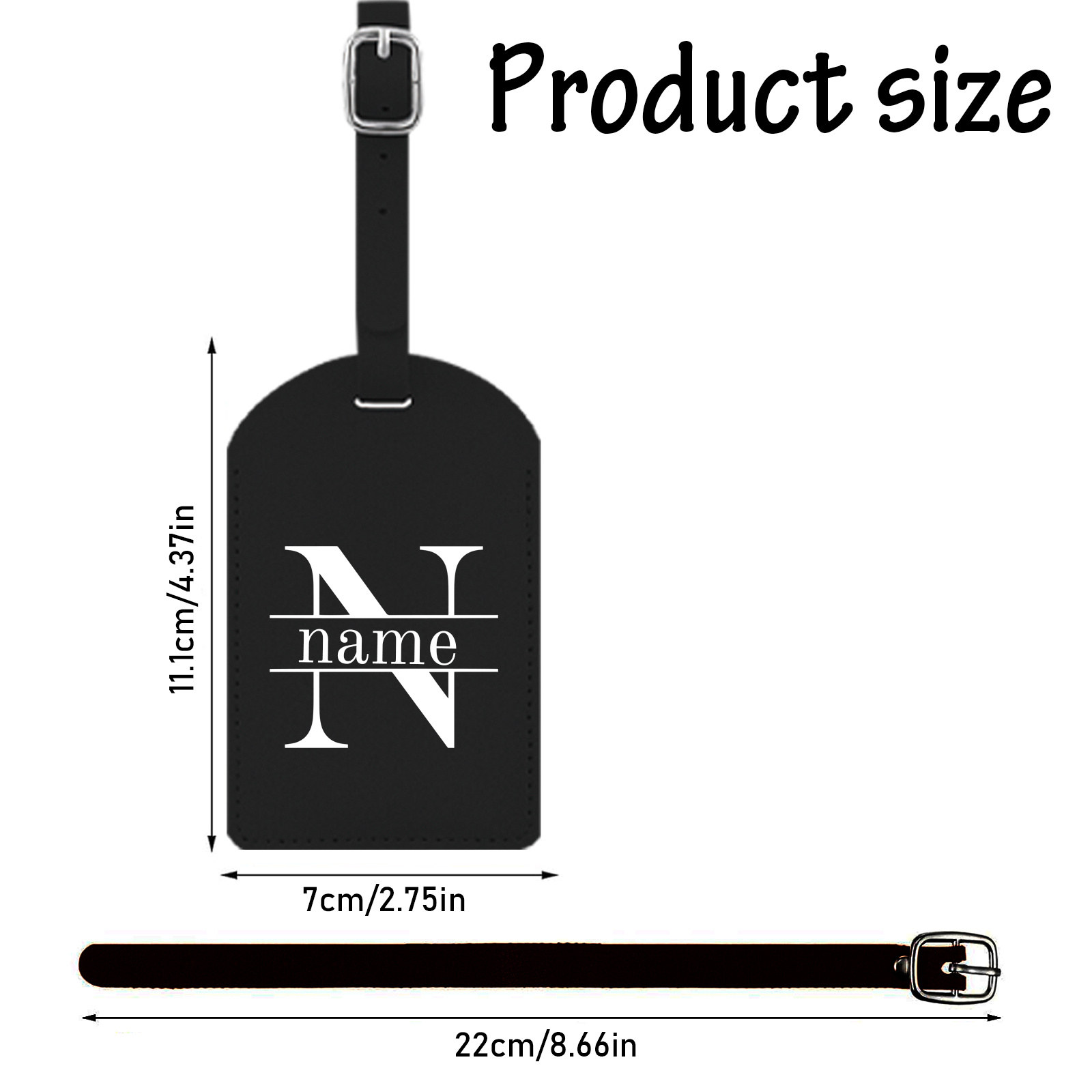 1pc,Personalize Luggage Tags,L - Travel Accessories Logo review and price