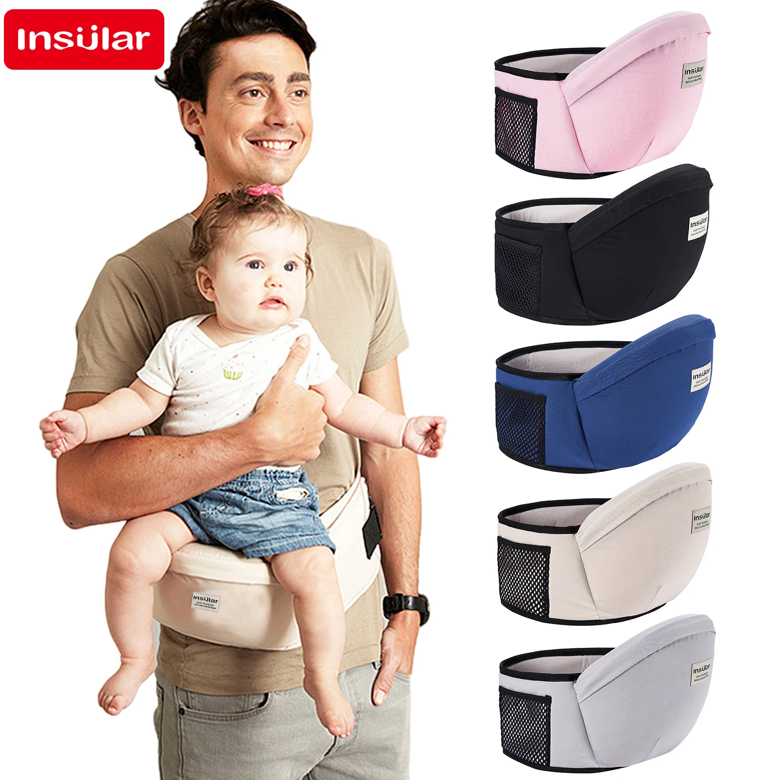 Thickened Baby Hip Seat Carrie - Travel Accessories Hip Belt review and price