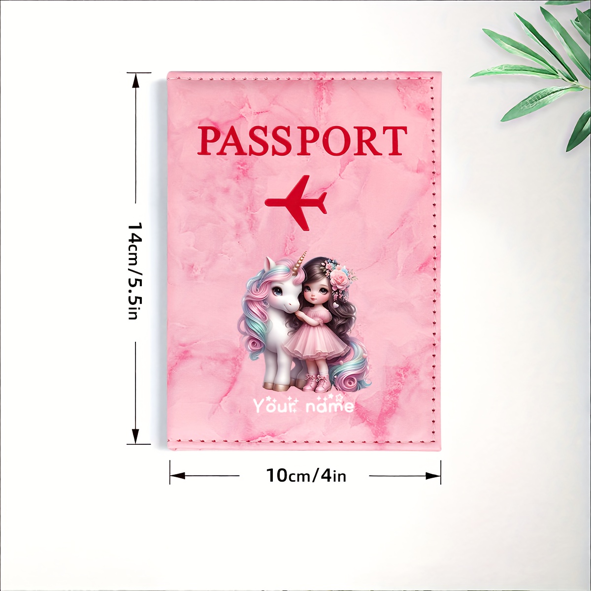Unicorn Girl Pattern PU Passpo - Travel Accessories For Europe review and price