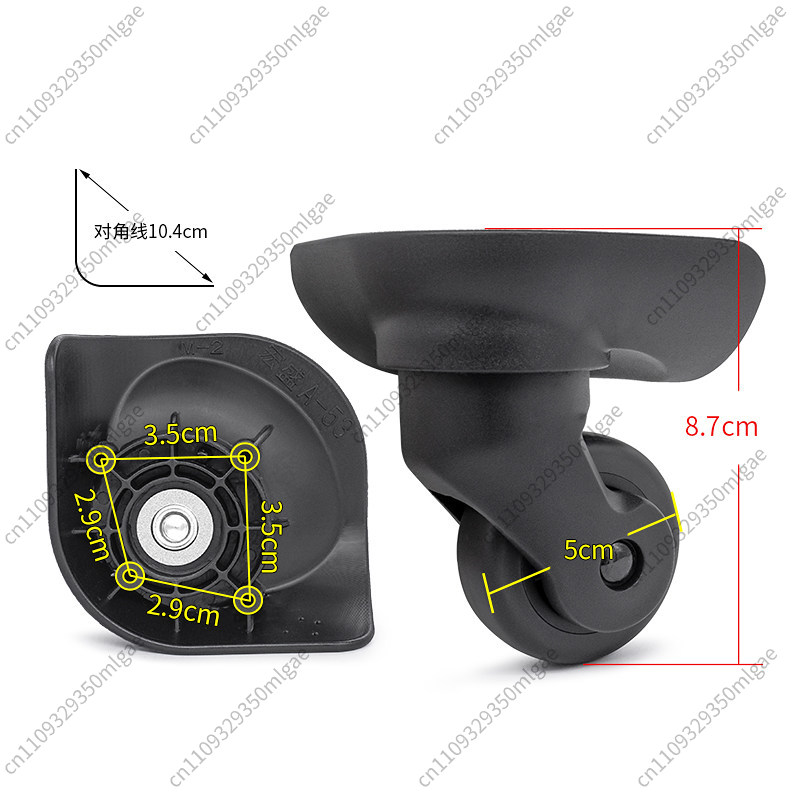 For TS50 Universal Wheels Repl - Luggage Wheel Replacement review and price