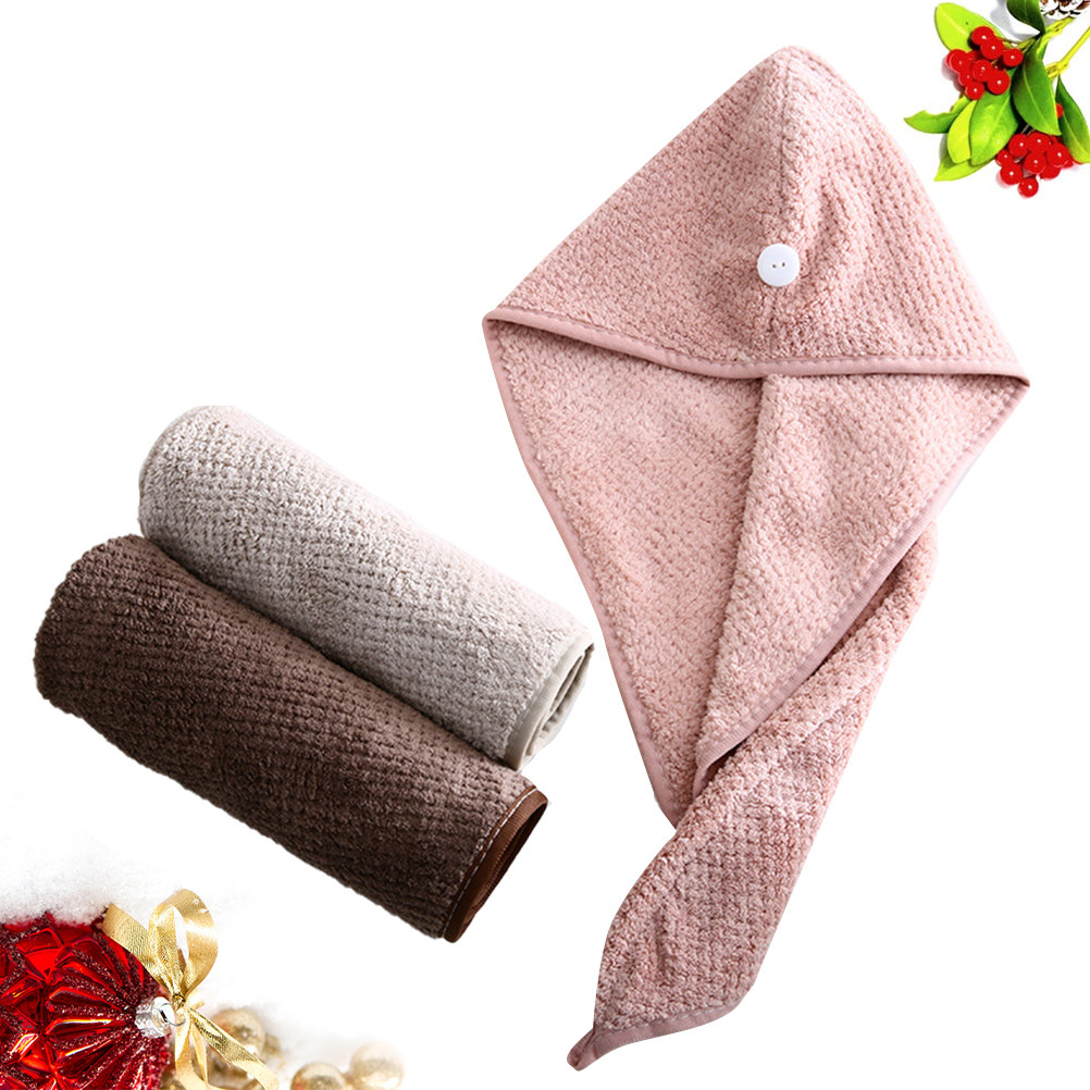 3Pcs Hair Drying Cap Quick Abs - Travel Towel Quick Dry review and price
