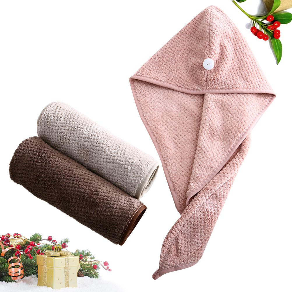 3Pcs Hair Drying Cap Quick Abs - Travel Towel Quick Dry review and price