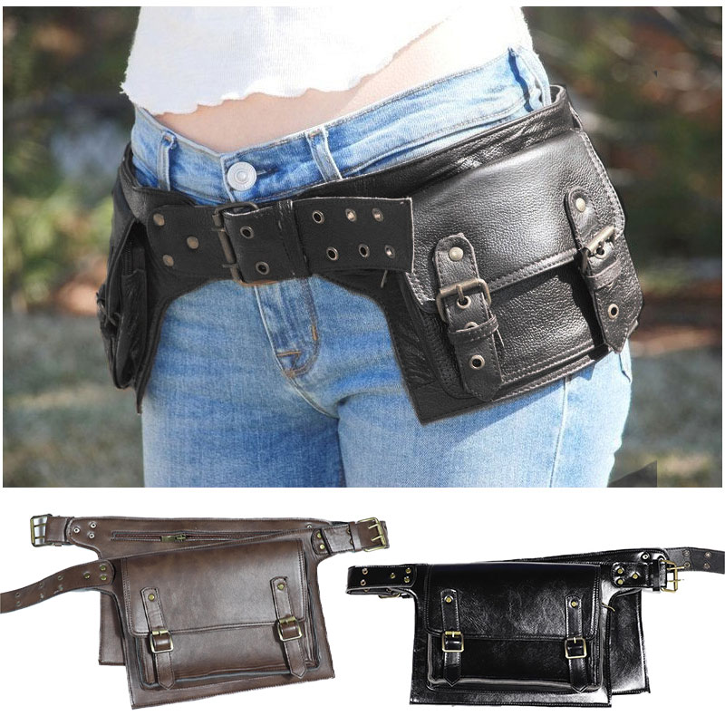 Medieval Steampunk PU Leather  - Travel Accessories For Europe review and price