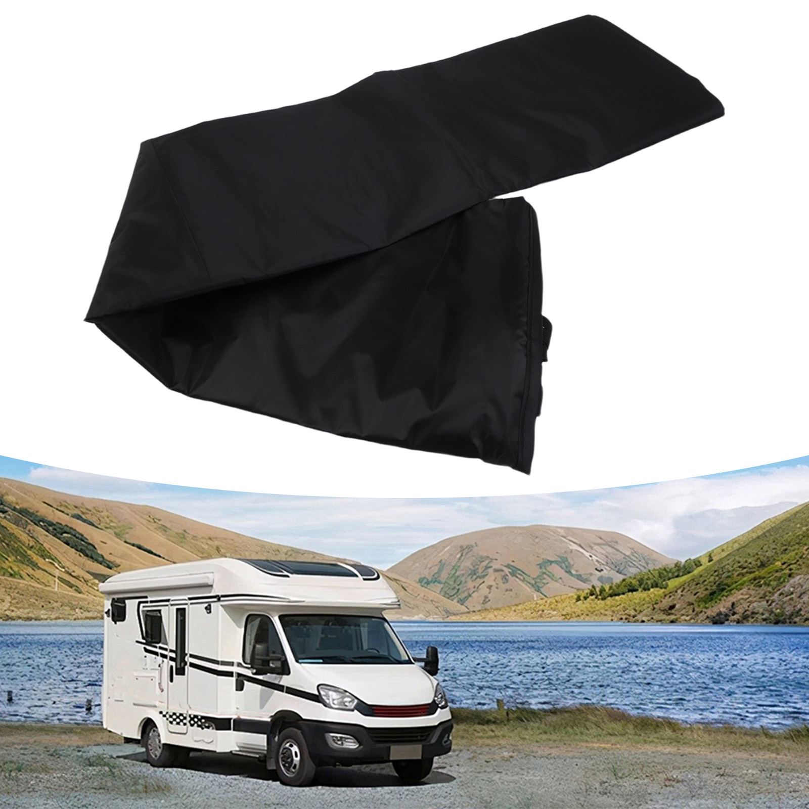 /Black /Rear /Door Curtain 180 - Travel Van Accessories review and price