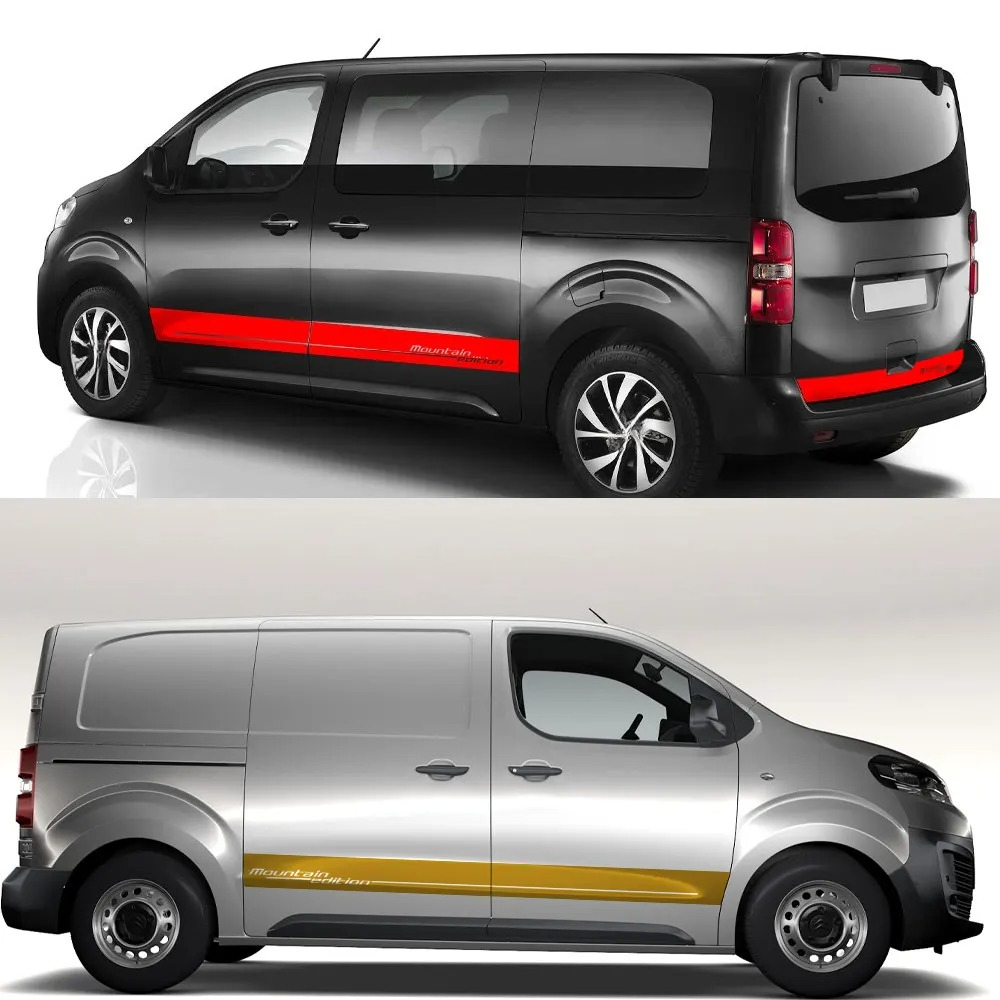 3PCS Car Side Rear Door Sticke - Travel Van Accessories review and price