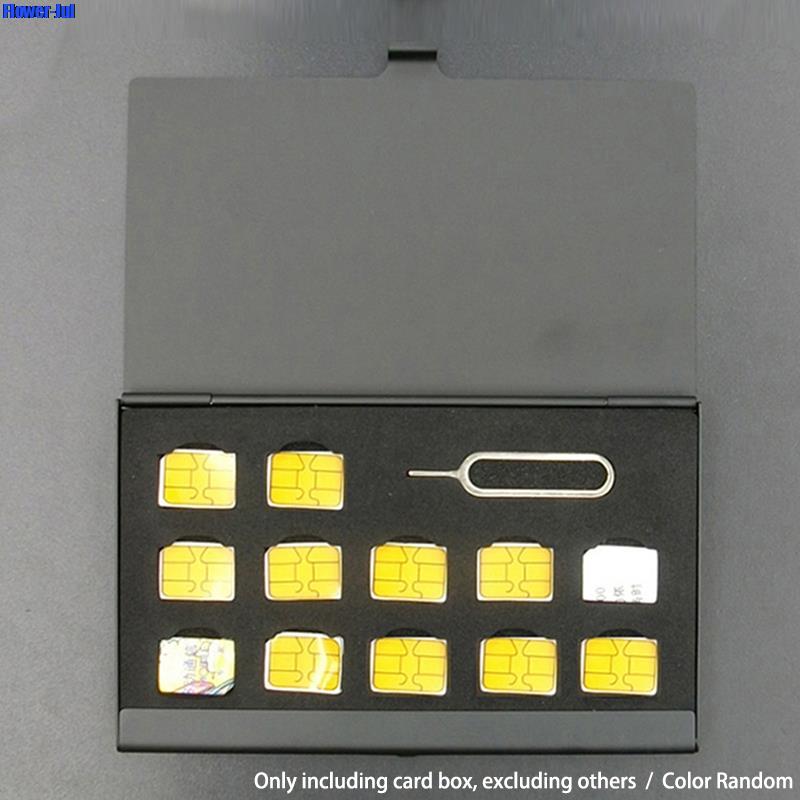 12-Slots-NANO+1-Slot-Card-Pin  - Sim Card Holder Case review and price