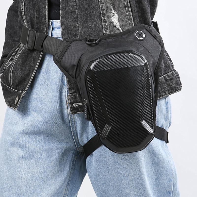 Motorcycle Leg Side Bag EVA Wa - Travel Accessories Hip Belt review and price