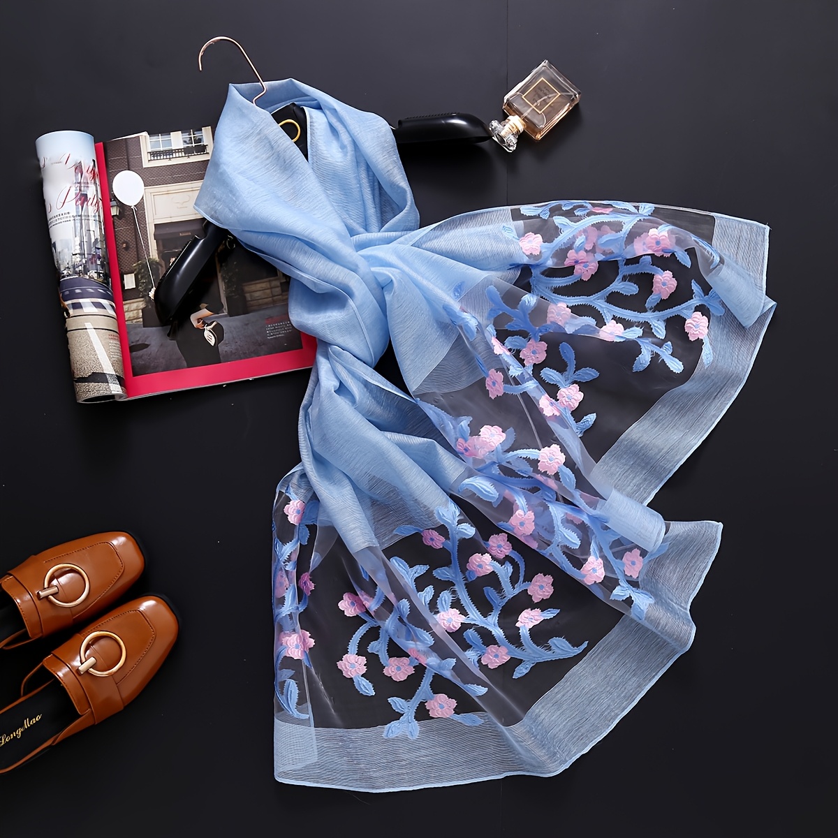 Elegant long shawl scarf - Lig - Travel Accessories Brand review and price