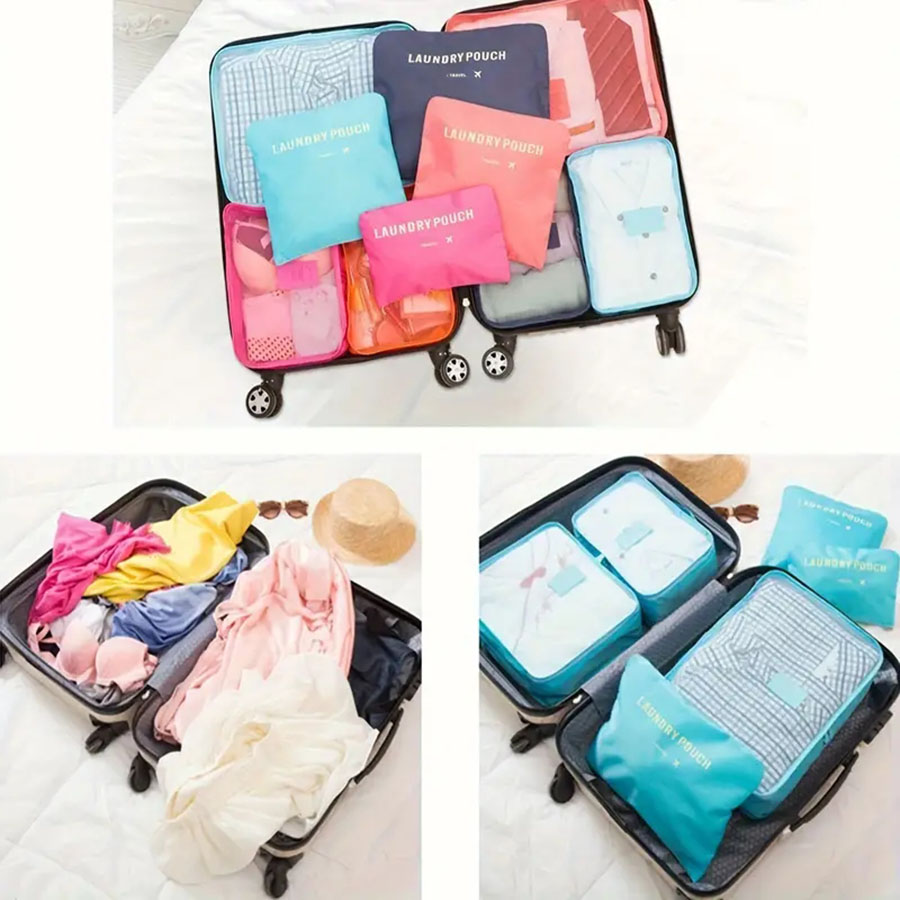 6pcs Travel Organizer Storage  - Travel Accessories Organiser review and price