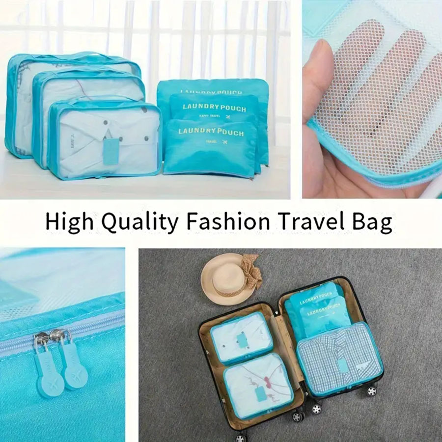 6pcs Travel Organizer Storage  - Travel Accessories Organiser review and price