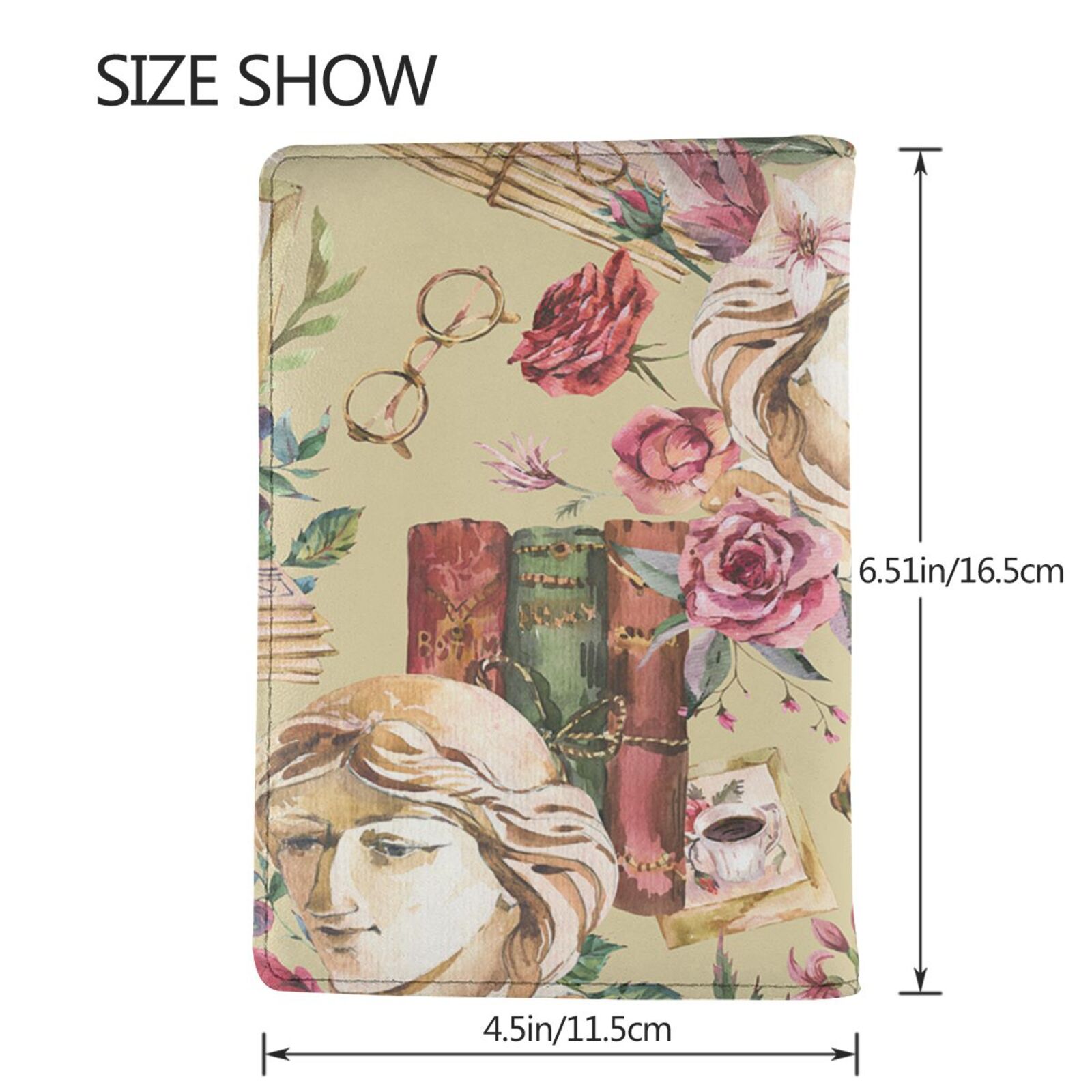 Vintage Rose Greece Passport A - Travel Accessories Greece review and price