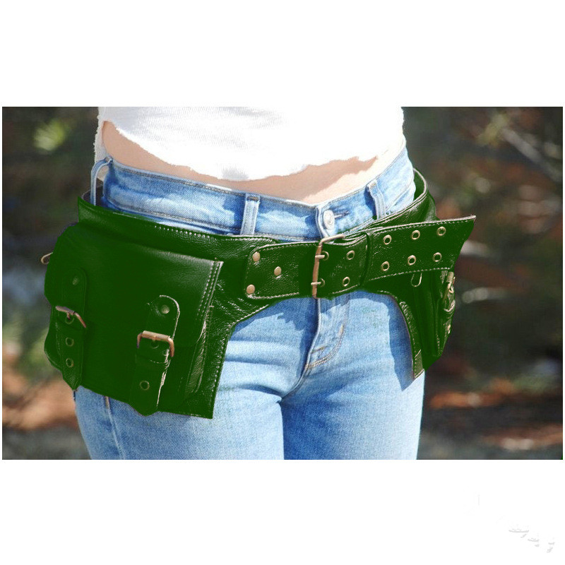 Medieval Steampunk Leather Uti - Travel Accessories Hip Belt review and price