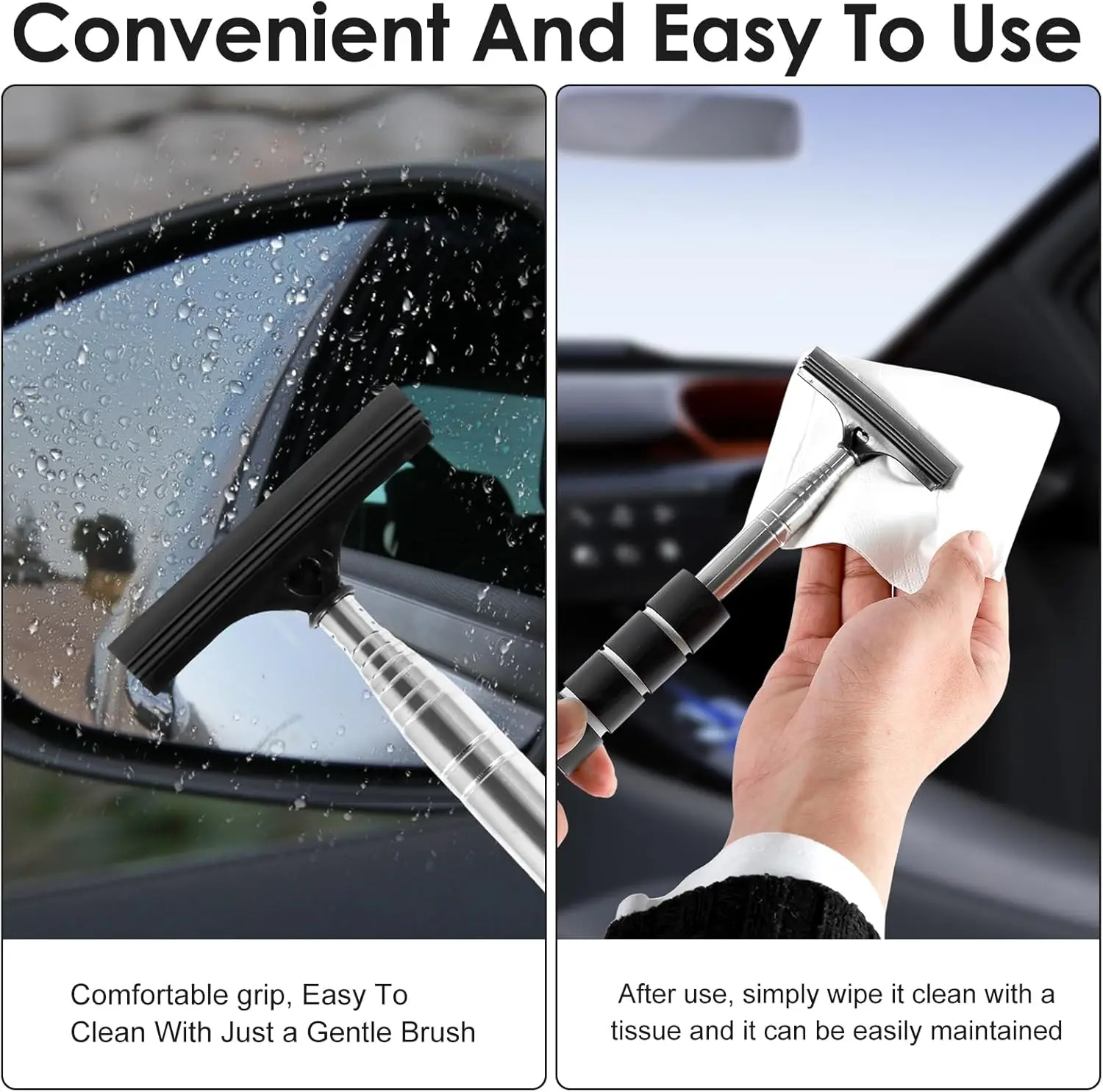 Rearview Mirror Windscreen Wip - Travel Accessories In Car review and price