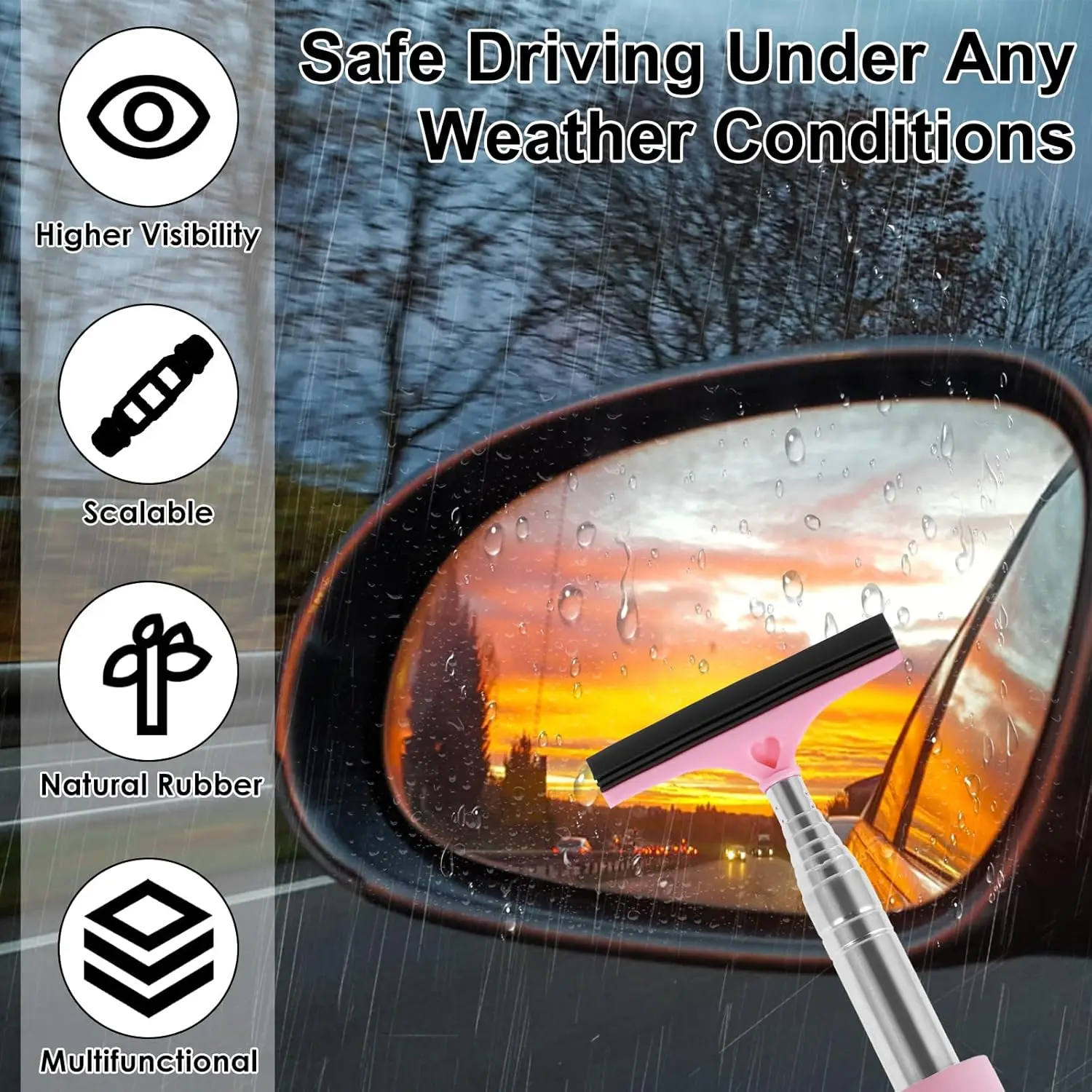 Rearview Mirror Windscreen Wip - Travel Accessories In Car review and price
