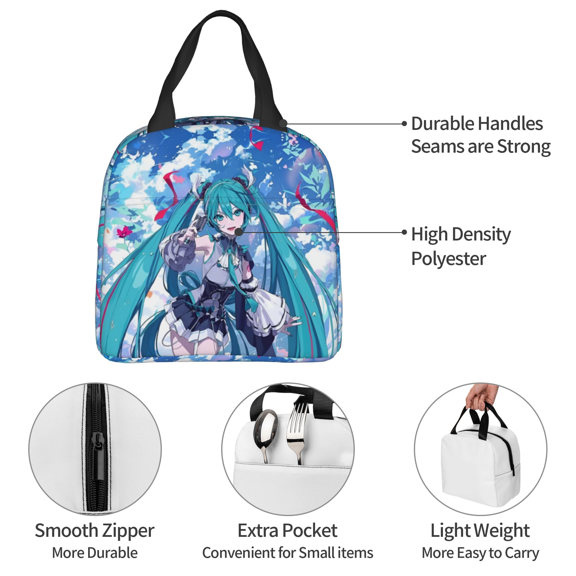 Custom H-Hatsunes Insulated Lu - Travel Accessories 2022 review and price
