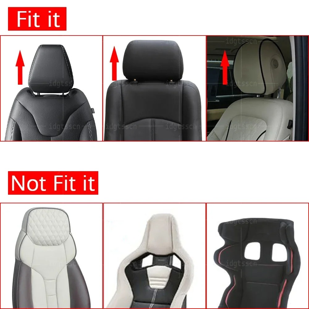 Carbon Fiber Car Seat Headrest - Travel Accessories Pillow review and price