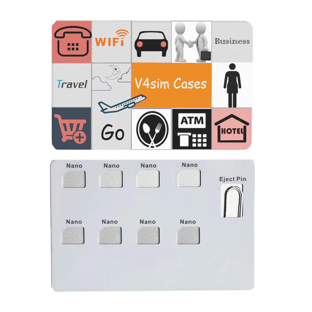 V4sim Cases Cartoon Nano Card  - Sim Card Holder Case review and price