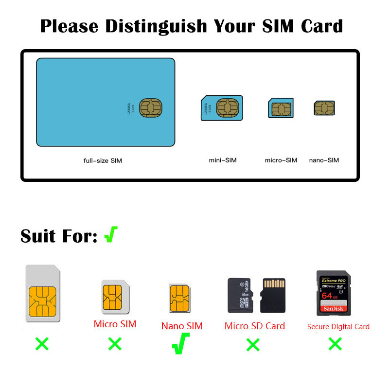 V4sim Cases Cartoon Nano Card  - Sim Card Holder Case review and price
