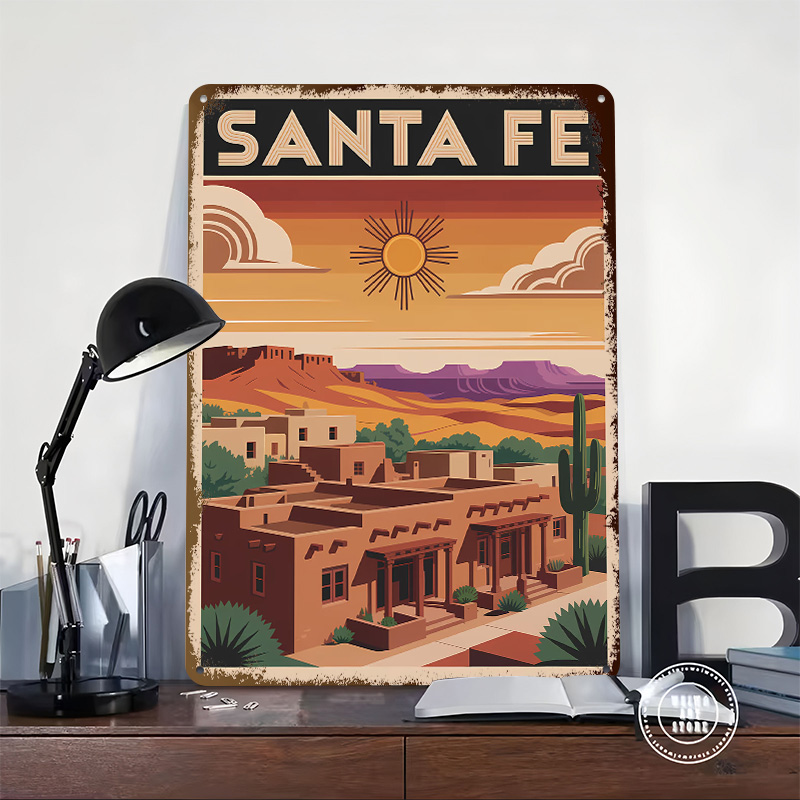 Santa Fe Travel Poster Customi - Travel Accessories For Europe review and price