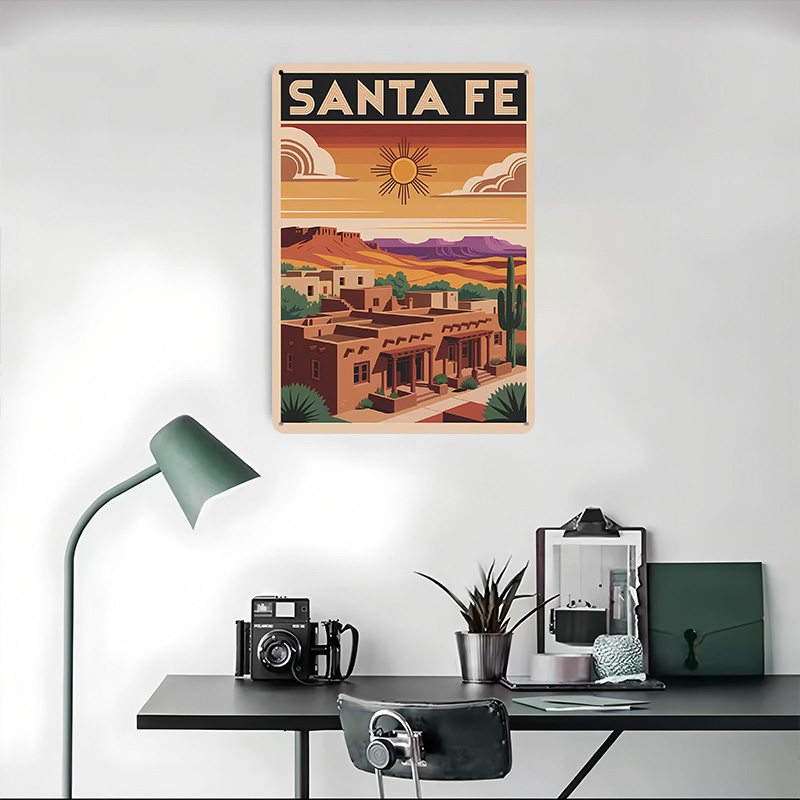 Santa Fe Travel Poster Customi - Travel Accessories For Europe review and price