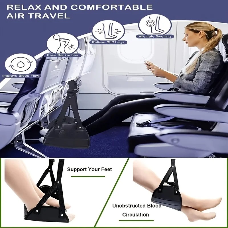 Portable hammock leg rest, air - Qantas Travel Accessories review and price