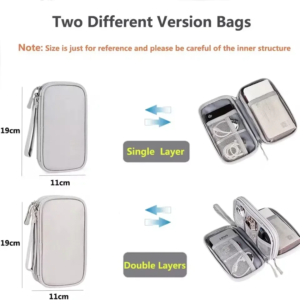 Travel Cable Bag Portable Digi - Travel Accessories Pouch review and price