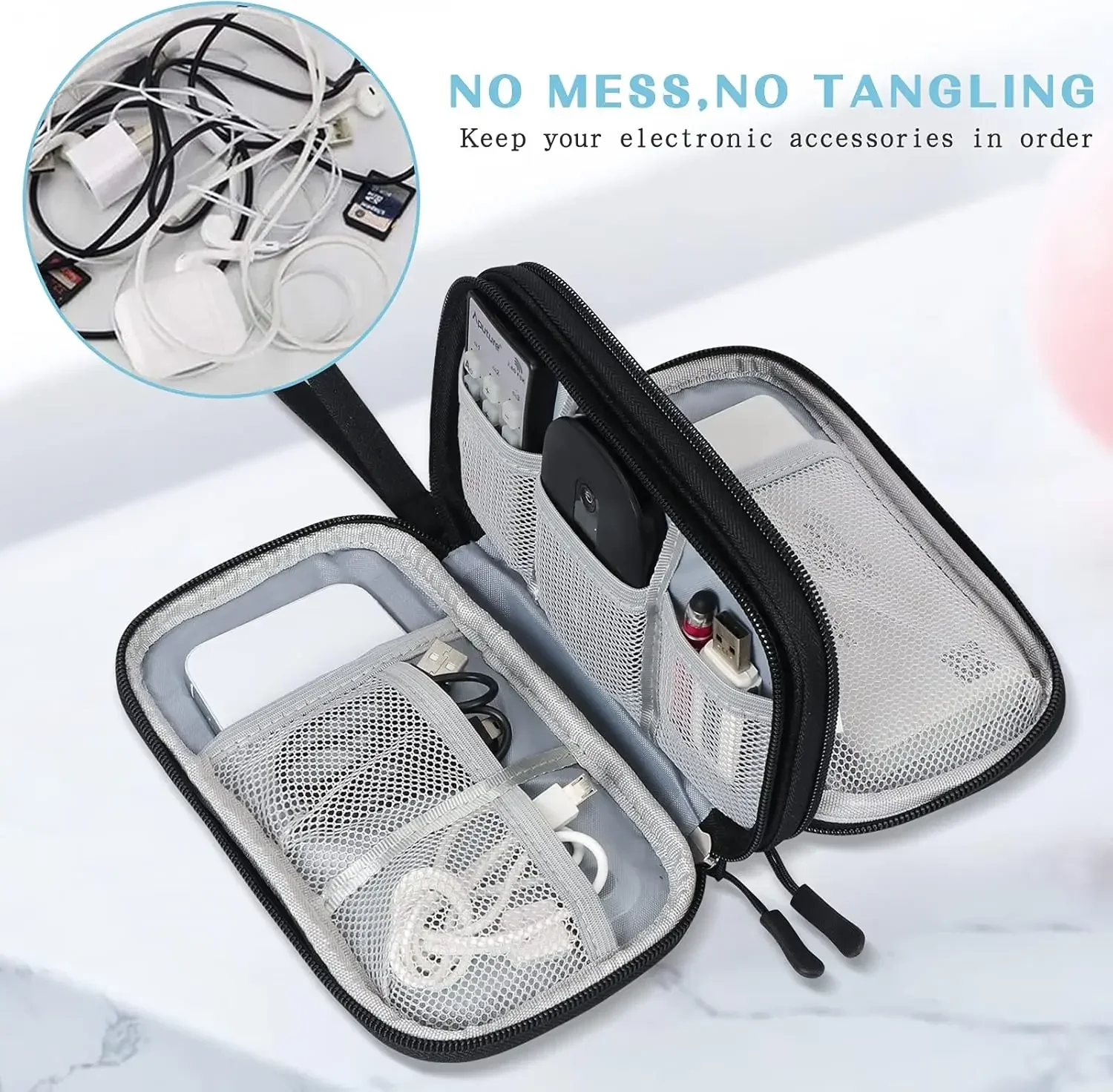 Travel Cable Bag Portable Digi - Travel Accessories Pouch review and price