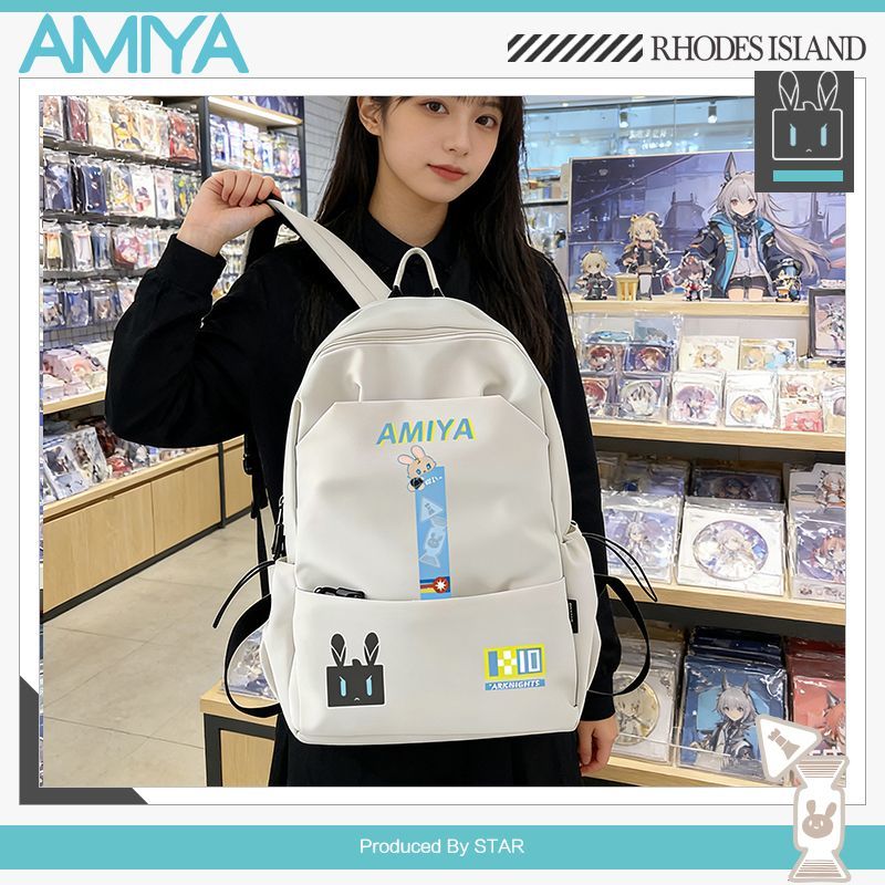 Game Arknights Cartoon Backpac - Travel Accessories Present review and price