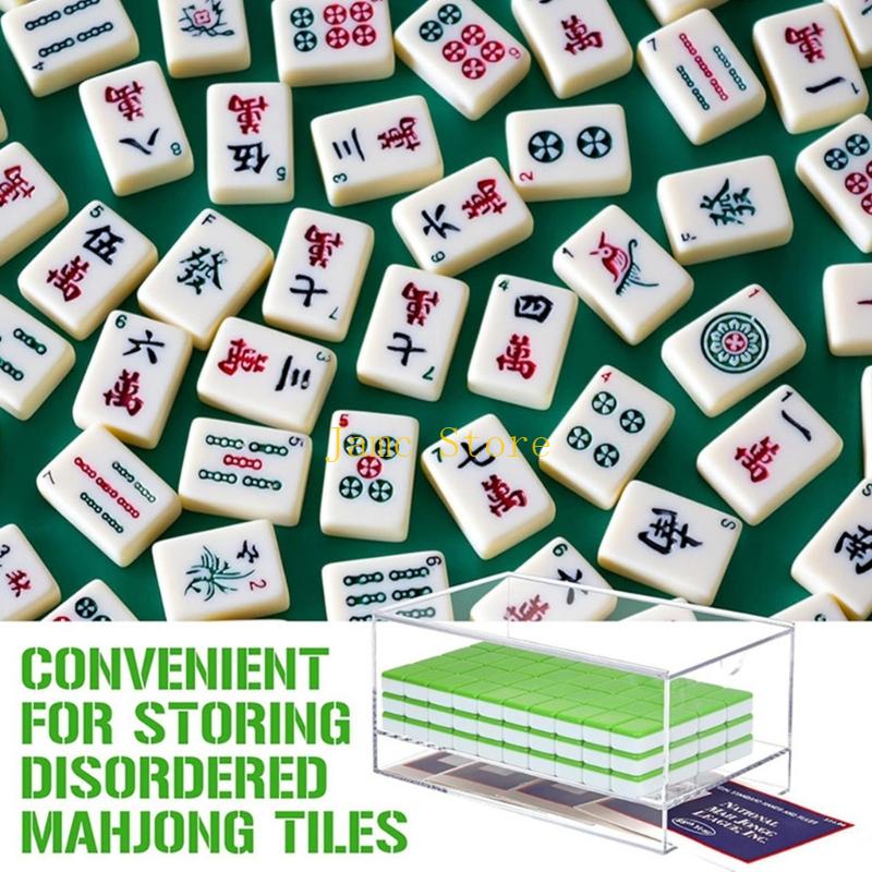 LX0B Acrylic Mahjong Card Orga - Travel Accessories Organiser review and price