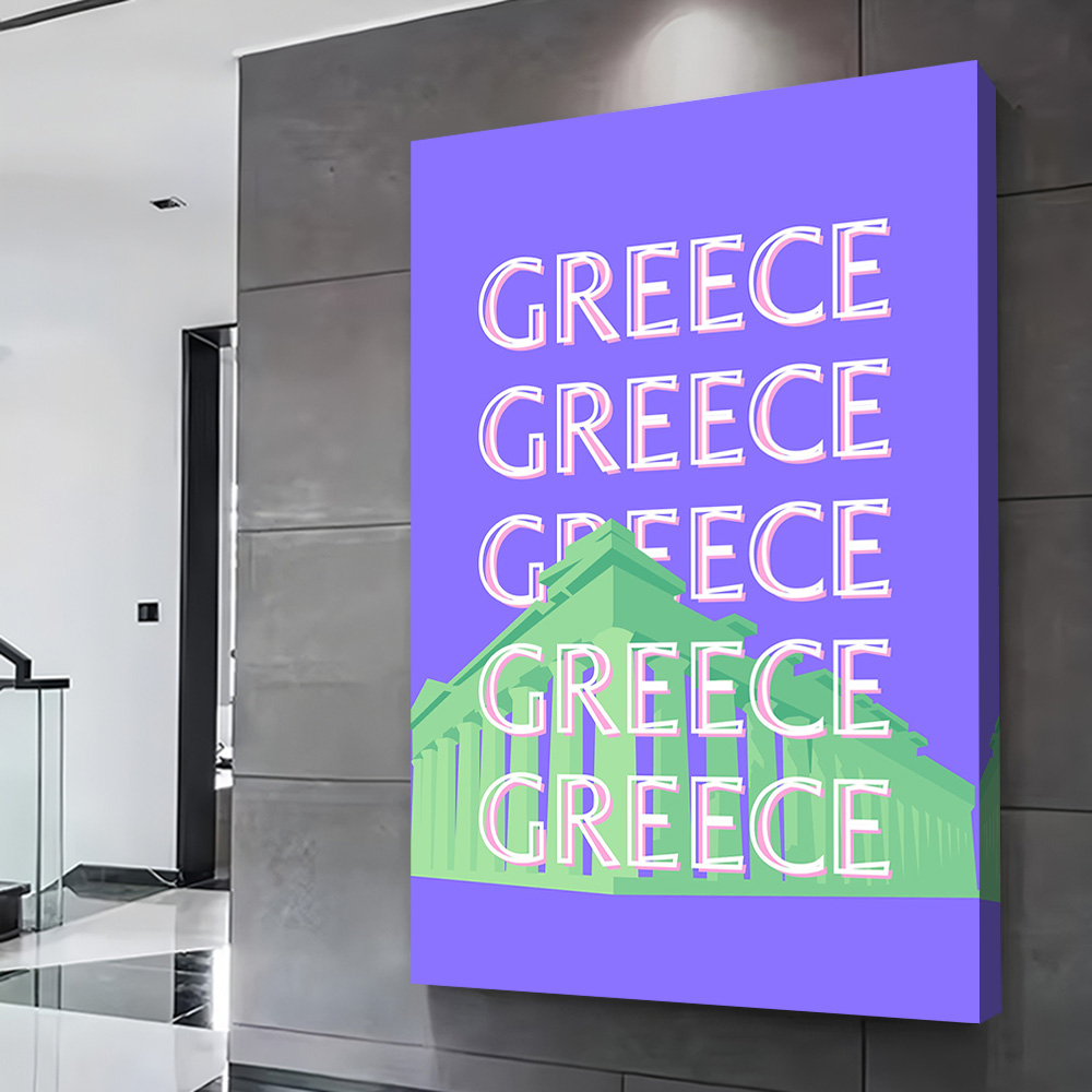 Greece Travel Poster Customiza - Travel Accessories Greece review and price