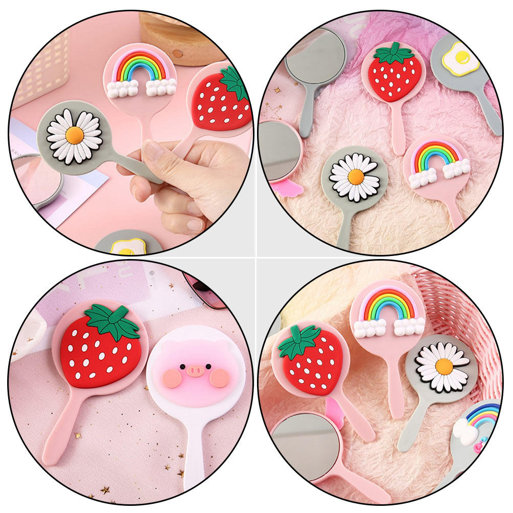 Handheld Strawberry Makeup Mir - Travel Accessories Needed review and price