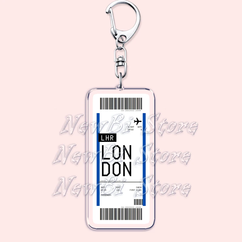 Plane Ticket Boarding Pass Key - Qantas Travel Accessories review and price